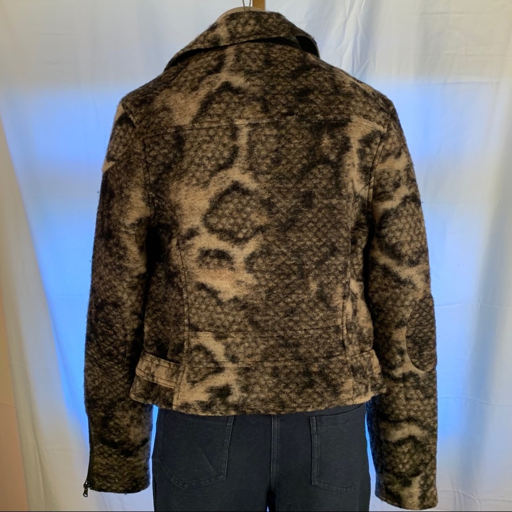 NWOT - Joe’s Python Wool Jacket - M - Picture 3 of 9